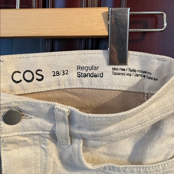 COS Reg Mid Rise Tapered Leg jeans size 28/32 (altered Please see measurements) - Picture 9 of 10
